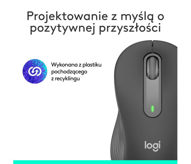 LOGITECH Signature M650 L Wireless Mouse Leworeczna Grafitowa - 713366 - zdjęcie 14